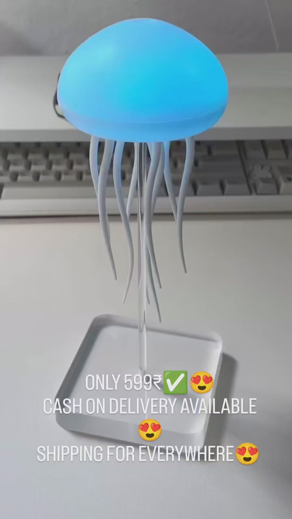 GLOWING JELLY FISH🐟